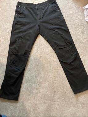 Kuhl Men's Lawless dark brown work pant.